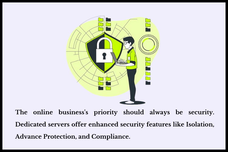 enhance security measures with powerful dedicated server